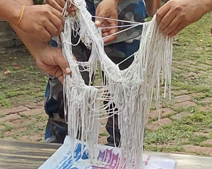 मोरङको सीमाबाट चांदी बरामद