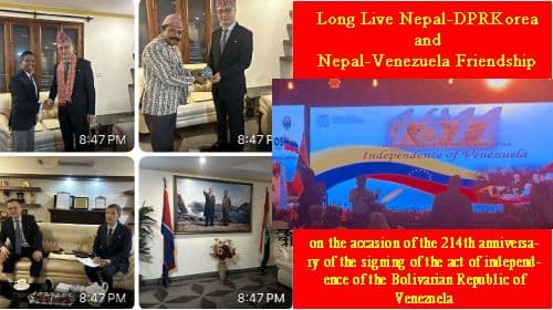 Congratulations to Venezuela
and DPRKorea