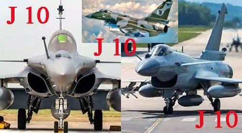 राफेललाई माथ दिएपछि J10  को चर्चा 