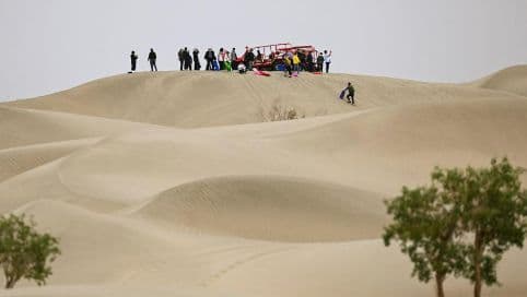 Desert transformation: county in Xinjiang finds prosperity in sands