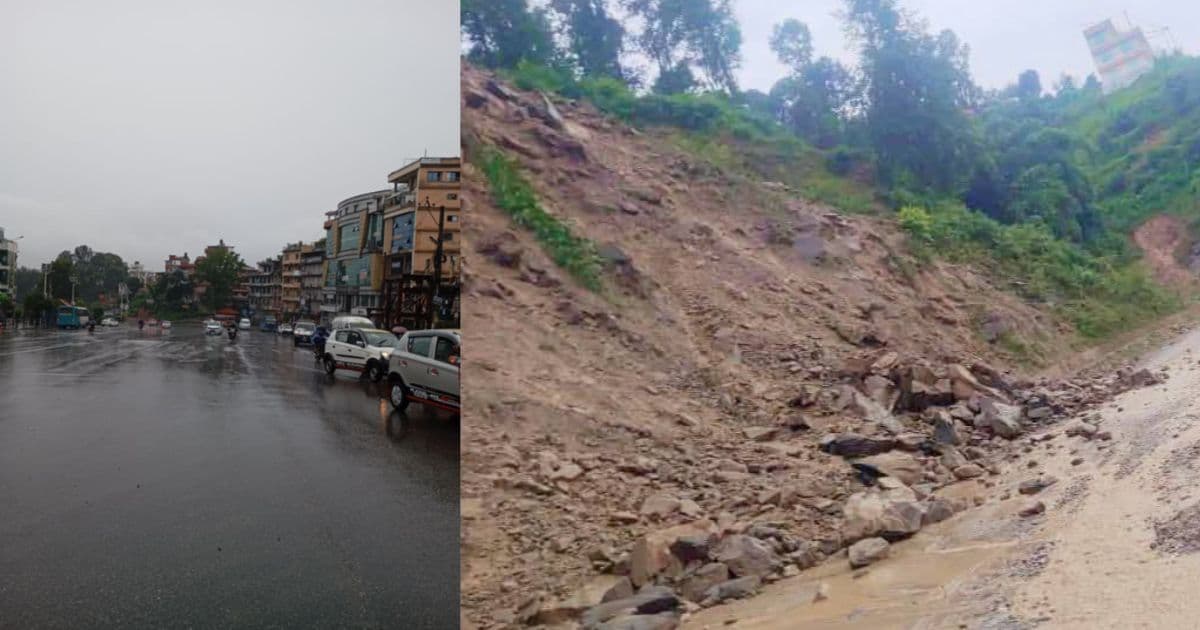 मुलुकका अधिकांश भागमा लगातार वर्षा