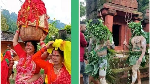 बैतडीको पञ्चदेवलमा प्राचीन नाच