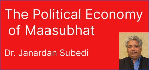 The Political Economy of Maasubhat