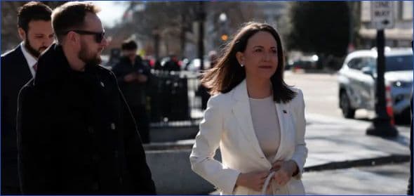 Norway Stunned As Trump, Hungry For It, Revels In Machado Leaving Her Peace Nobel In The White House