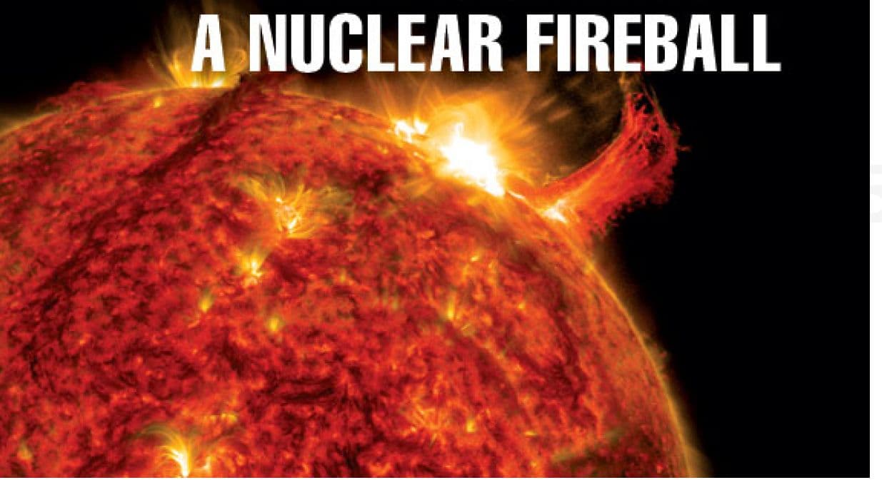 sparkle of fire can lead
to a nuclear war