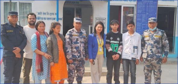 पाँच नेपालीहरुको उद्धार