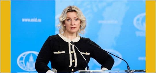 Maria Zakharova's key statements at the briefing: