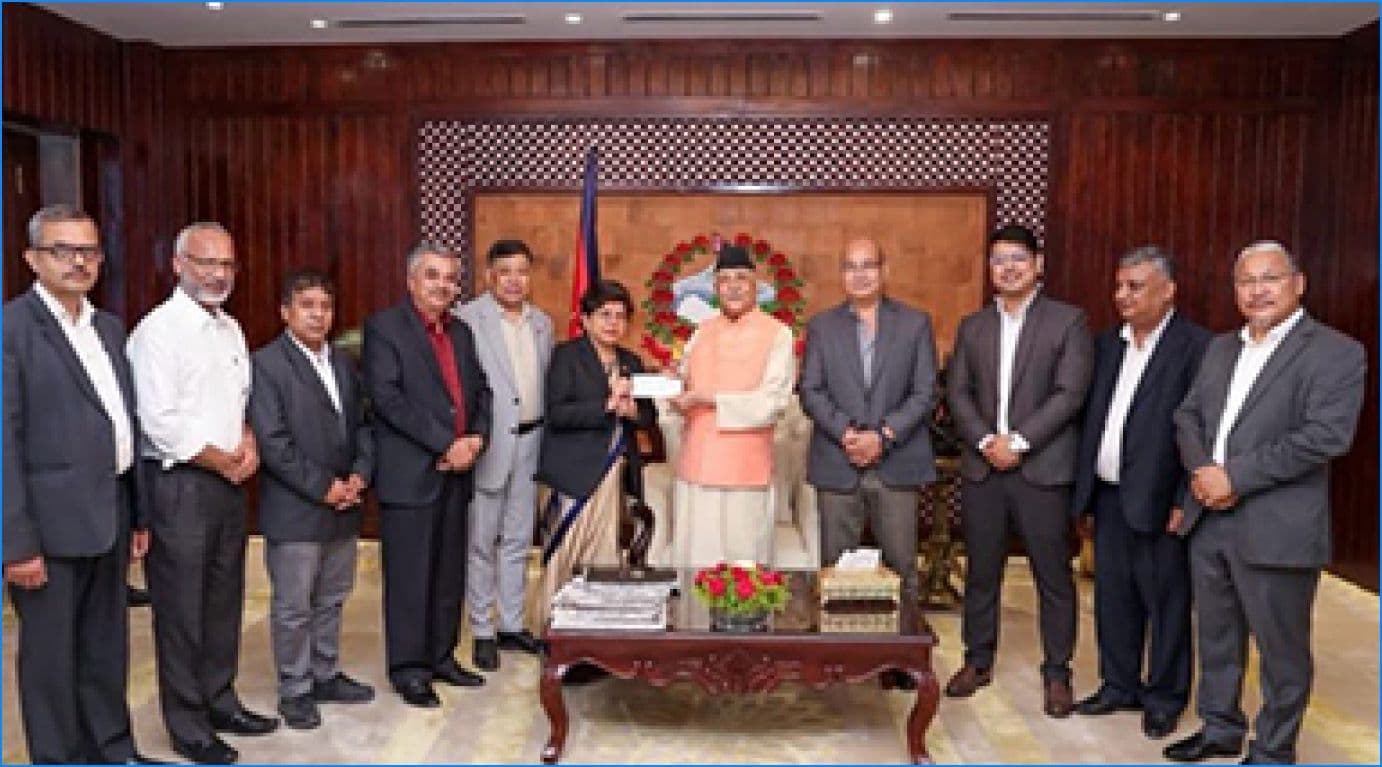 साल्ट ट्रेडिङको राहत कोषमा ६० लाख