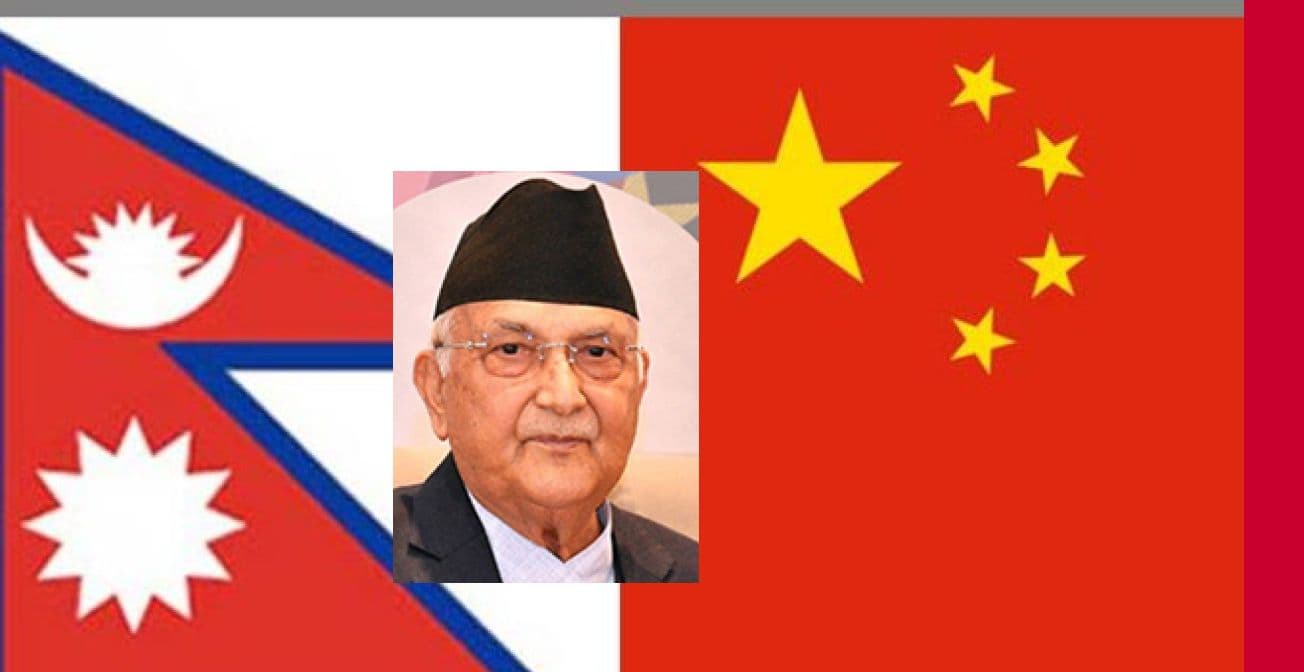बढ्दो भारतीय चासो र 
प्रम ओलीको चीन भ्रमण