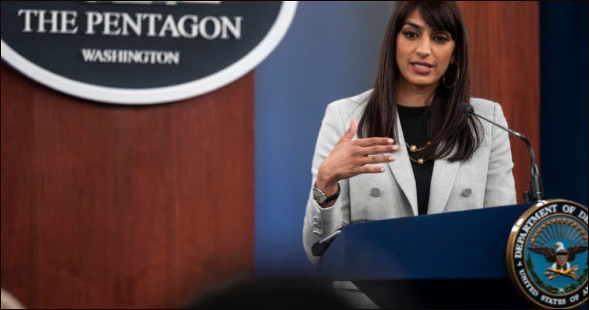  Pentagon Deputy Press Secretary Sabrina Singh : briefing 