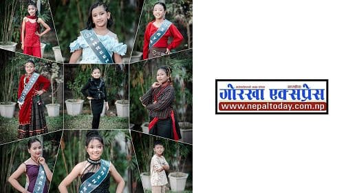 ‘मिस्टर एण्ड मिस पूर्बेलि’ प्रतिष्पर्धीको पोज पोजमा फोटोसुट