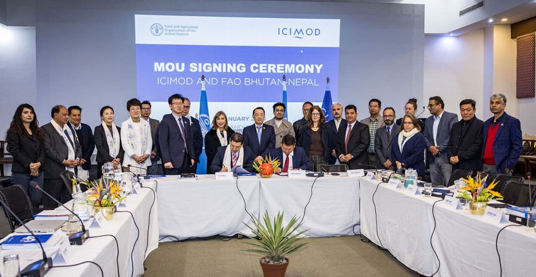 FAO and ICIMOD Partner to Foster Sustainable Development in Mountain Regions