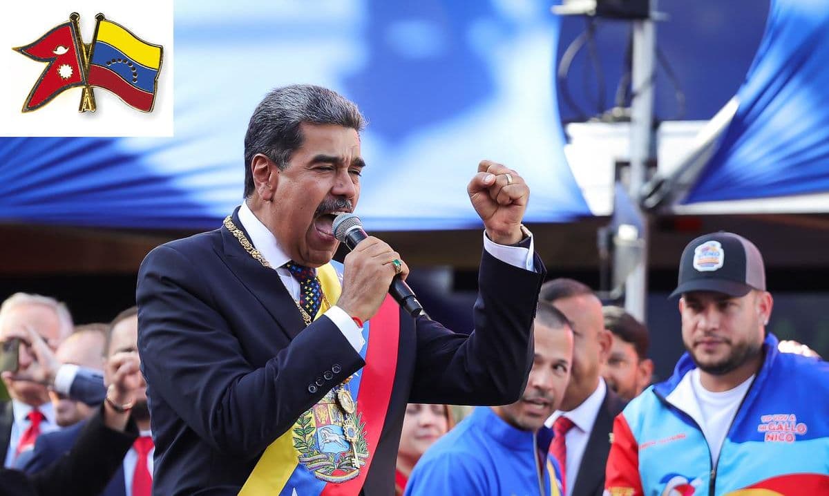 New History of 
President Nicolas Maduro Moros