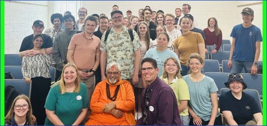 Hindu statesman Rajan Zed received warm welcome at Brigham Young University-Idaho