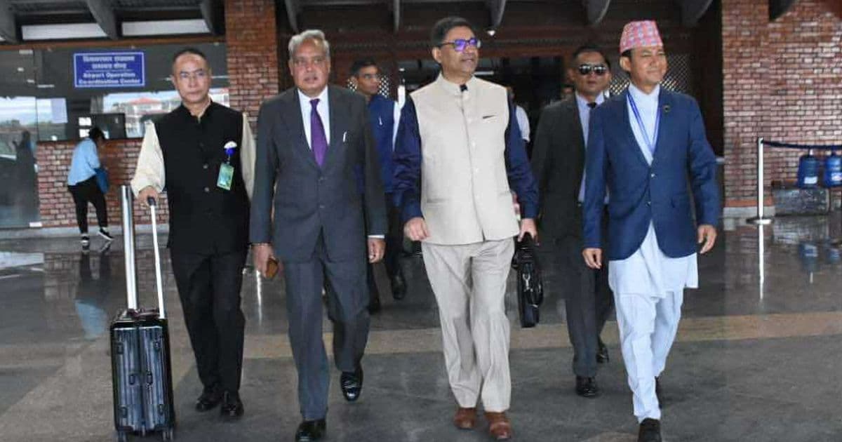भारतीय विदेश सचिव मिश्री काठमाडौं आइपुगे