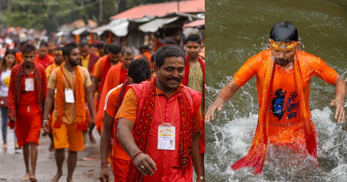 बोल बम यात्राका लागि सुन्दरीजलमा भक्तजनकाे भिड