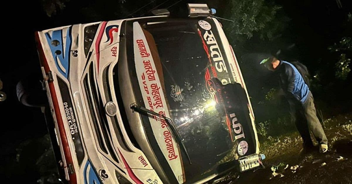 कपिलवस्तुमा बस दुर्घटना एक जनाको मृत्यु