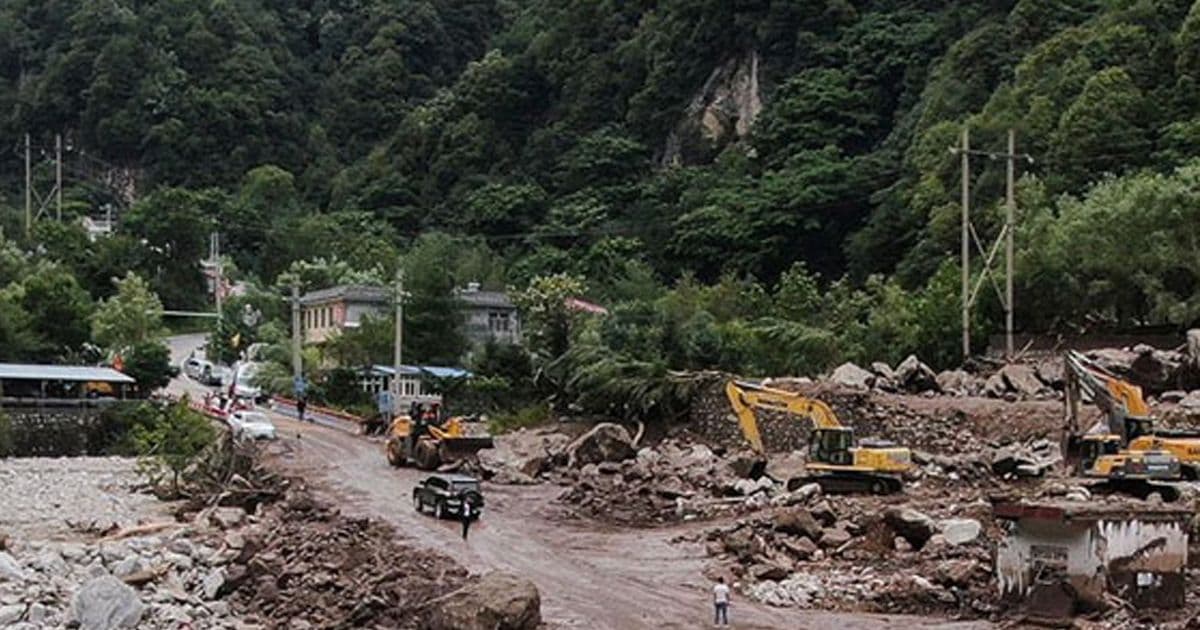 चीनको युनान प्रान्तमा पहिरो,उद्धार कार्य जारी  