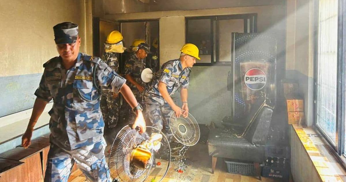सिग्मा कलेजको क्यान्टिनमा आगलागी