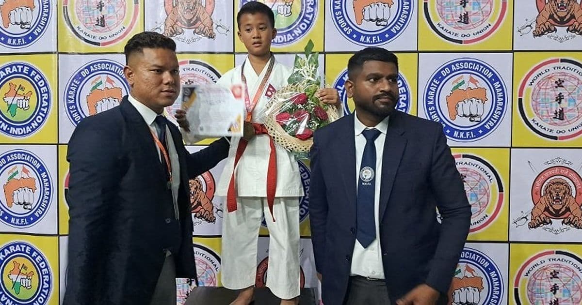 अन्तर्राष्ट्रिय खुला कराते प्रतियोगितामा नेपाललाई स्वर्णपदक