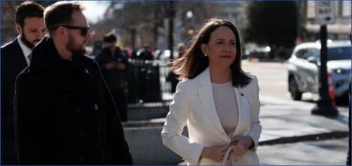 Norway Stunned As Trump, Hungry For It, Revels In Machado Leaving Her Peace Nobel In The White House