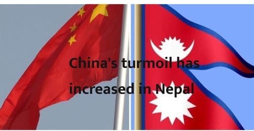 China's turmoil has increased in Nepal