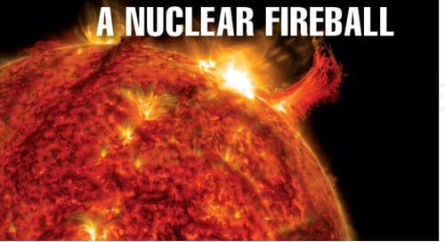 sparkle of fire can lead
to a nuclear war