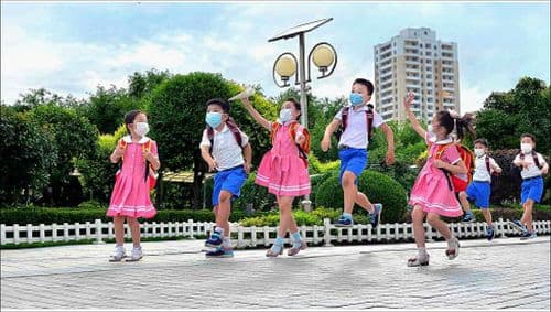 Happy Korean Children