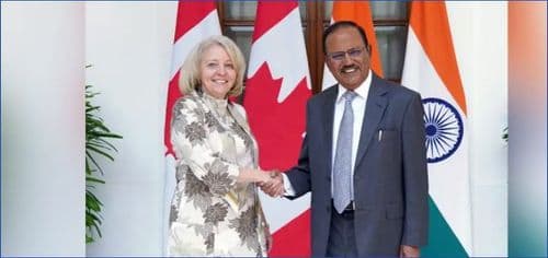 India, Canada Step Up Security Ties