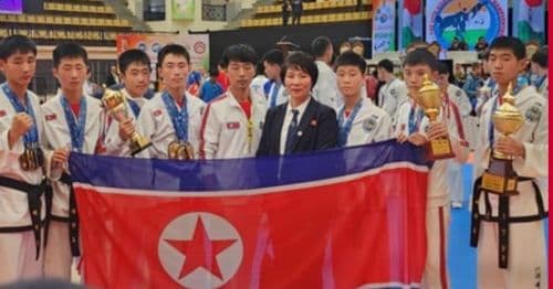 DPR Korea at Taekwon-Do Championship in India