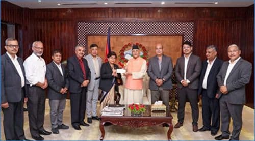 साल्ट ट्रेडिङको राहत कोषमा ६० लाख