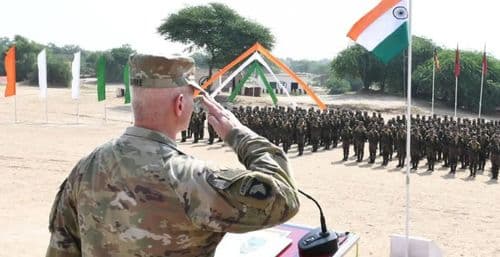 India-US Army Holding Military Exercises In Rajasthan