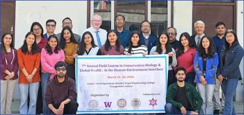 नेपाल इन्जिनियरिङ कलेजमा संरक्षण जीवविज्ञान तथा विश्व स्वास्थ्य सम्बन्धी फिल्ड कोर्स सुरु