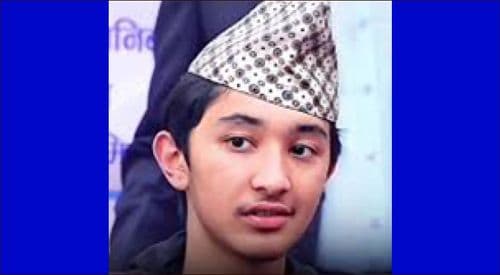 नवयुवराजको परिपक्व अभिव्यक्ति