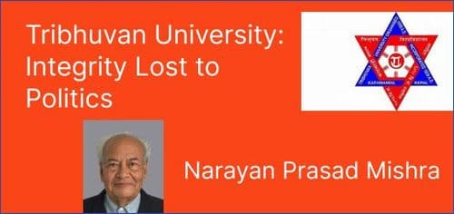Tribhuvan University: Integrity Lost to Politics