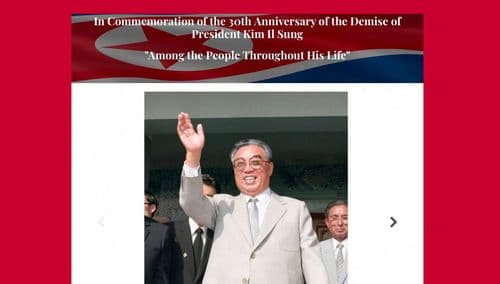 Kim Il Sung
the benevolent father of the people