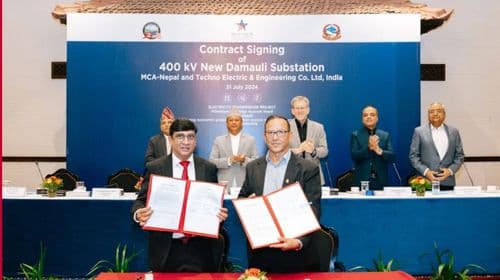 MCA-Nepal signs contracts for three substations of 400 KV each