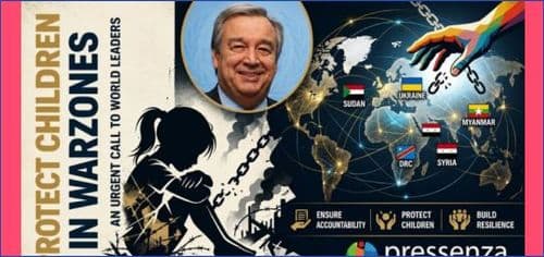 Sexual Violence against Children in Warzones: UN Secretary-General’s Urgent Warning Shakes Global Conscience