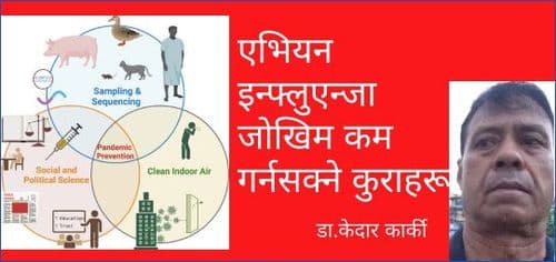 एभियन इन्फ्लुएन्जा जोखिम कम गर्नसक्ने कुराहरू