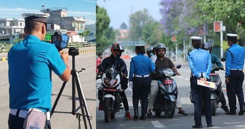 ट्राफिक कारबाहीबाट झन्डै ८० करोड राजश्व संकलन