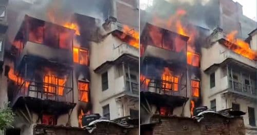 मखन टोलमा भीषण आगलागी, एकजनाको मृत्यु