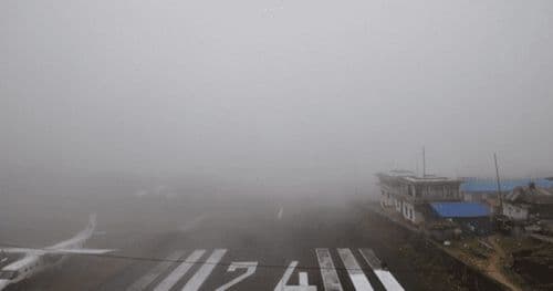 मौसममा खराबीले हवाई उडान प्रभावित