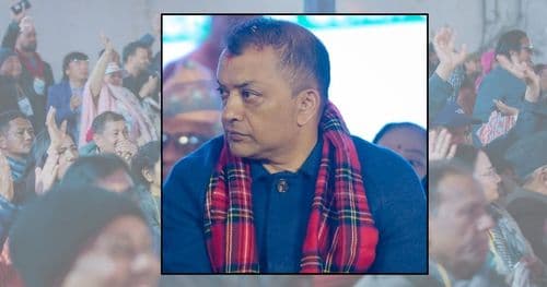 गगन थापाले गराए सभापतिका लागि उम्मेदवारी दर्ता