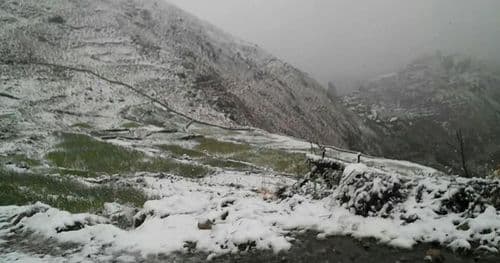 पश्चिमी भूभागमा हल्का वर्षा,उच्च पहाडी तथा हिमाली क्षेत्रमा हिमपात