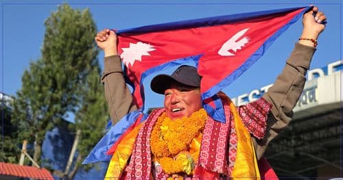 दुई हिमाल आरोहण गरेकी कलाकारलाई स्वागत