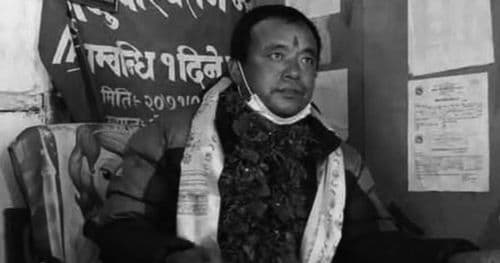 वडाध्यक्ष सुखवीर नेम्वाङको निधन