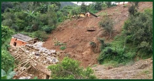 ताप्लेजुङमा पहिरो एकै परिवारका ४ जनाको मृत्यु