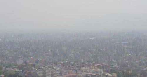 काठमाडौं विश्वकै चौथो वायु प्रदूषित सहर