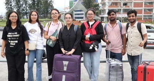 बंगलादेशबाट ११ सय भन्दा बढी विद्यार्थी नेपाल फर्किए