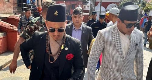 गृहमन्त्री सुधनले पशुपतिनाथ दर्शन गरे